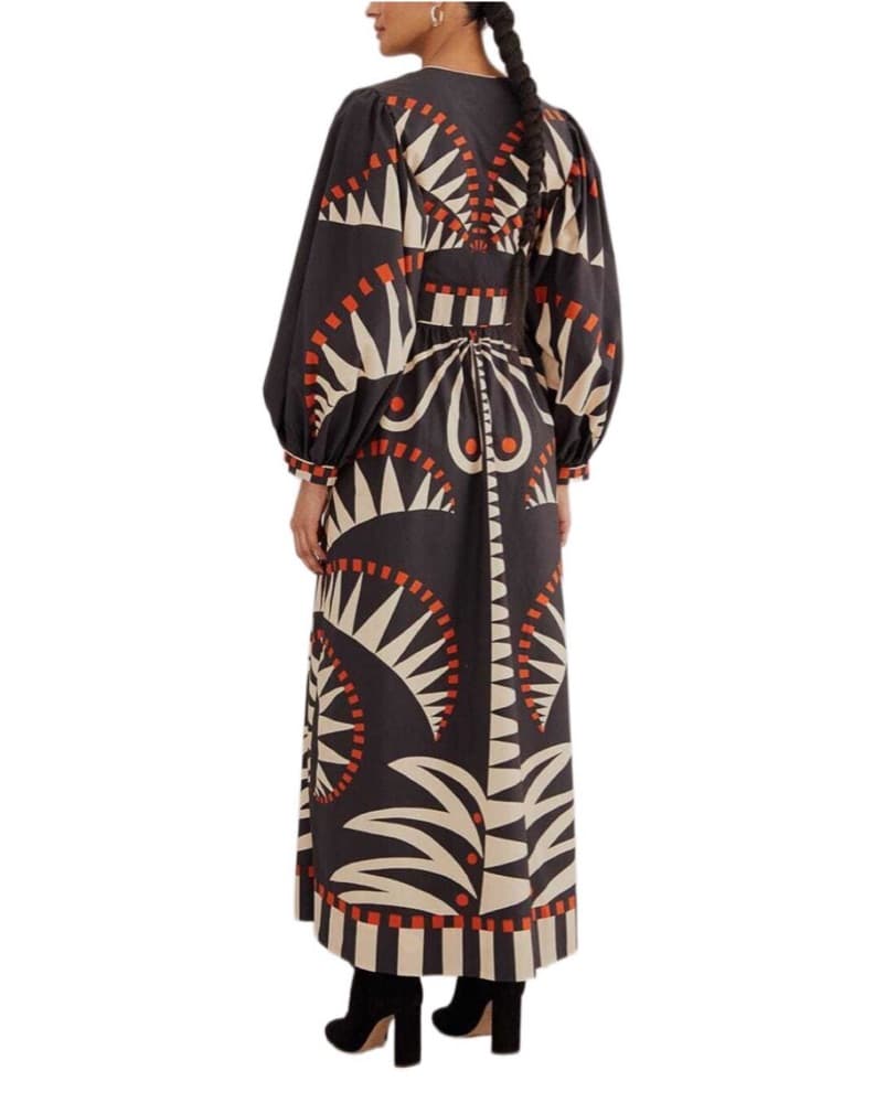 Farm Rio Geometric Print Maxi Dress - Image 2