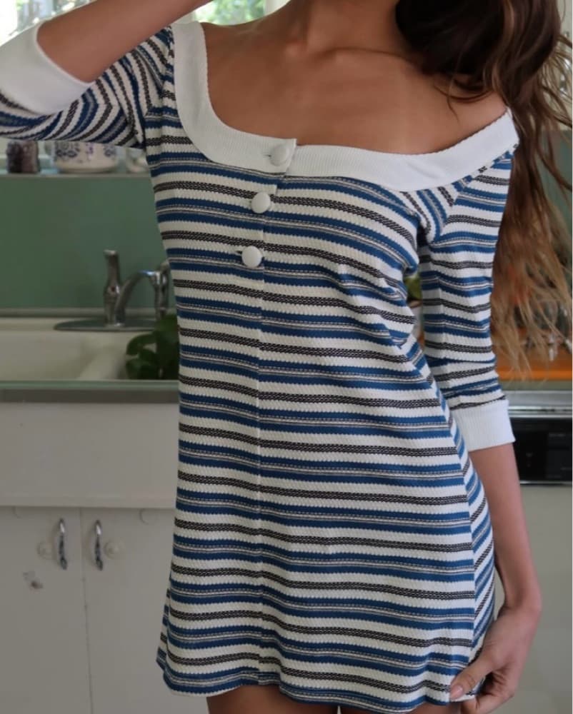 Fait par Foutch Mia Stripe Dress - Image 1