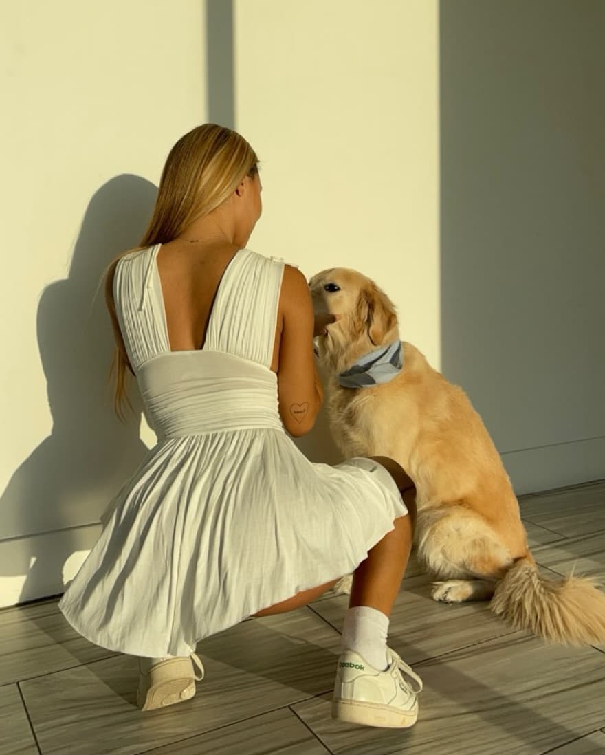 Are You Am I Taela Dress In White - Image 3