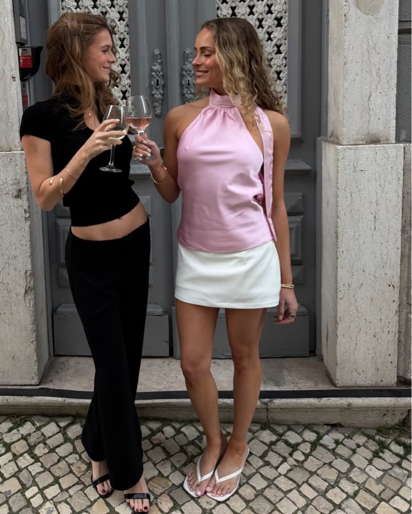 Silk Scarf Top - Image 1