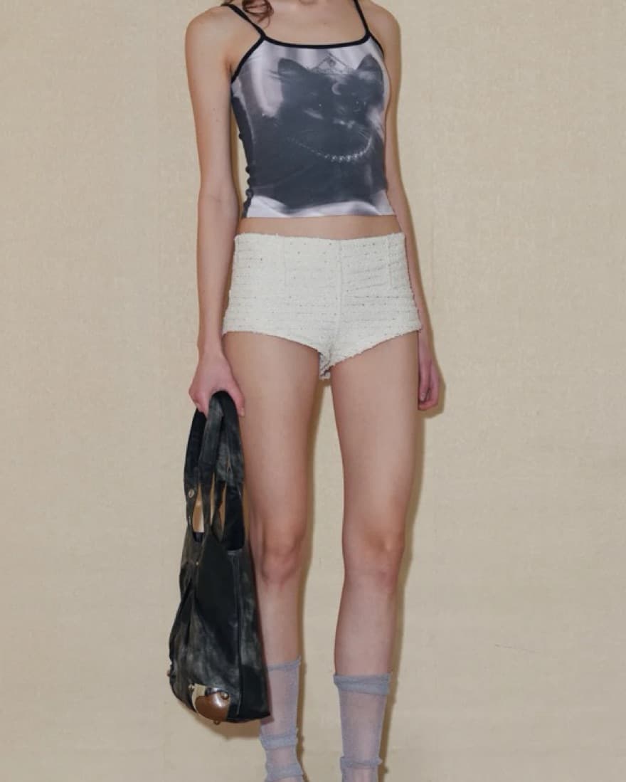 Prod Sequin Mini Shorts - Image 3