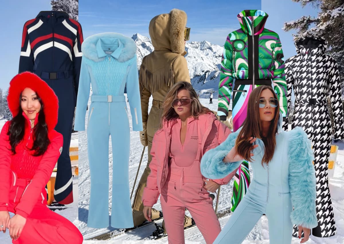 Designer ski suits to rent on Pickle